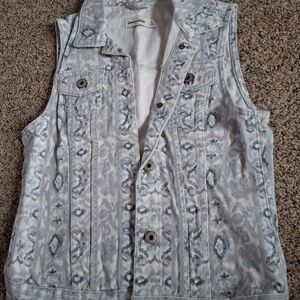 Abercrombie & Fitch Blue Patterned Kids Button Up